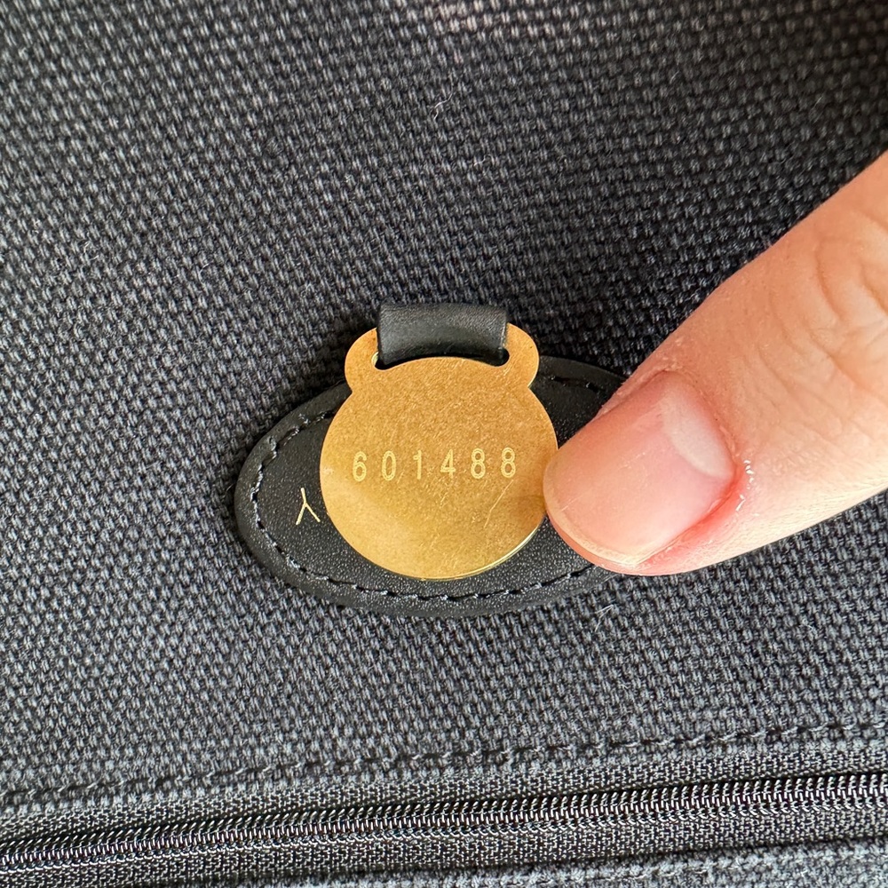 MULBERRY Messenger Satchel Document Shoulder Bag Gray Canvas - Picture 8 of 16